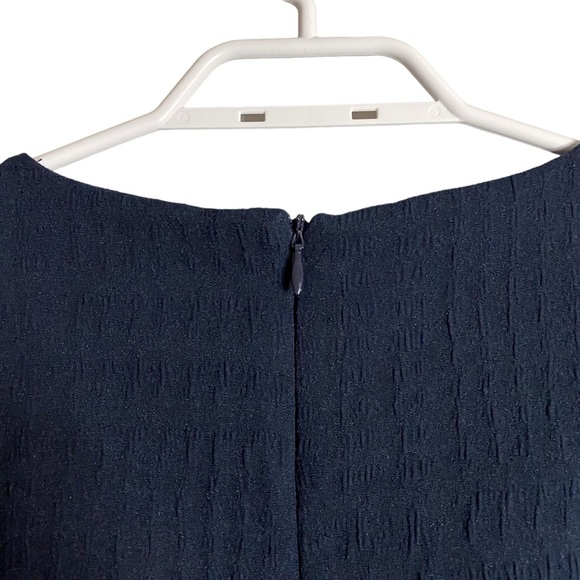 Zara Women's Navy Bell Sleeve Mini Dress - Picture 6 of 10